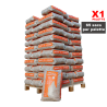 1 Palette de Granulés de Bois WOODAY (65 sacs)