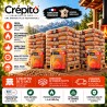3 Palettes de Granulés de Bois Crépito (216 sacs)