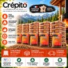 5 Palettes de Granulés de Bois Crépito (360 sacs)