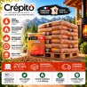 1 Palette de Granulés de Bois Crépito (72 sacs)